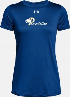 Under Armour Women's Locker Tee 2.0, Royal